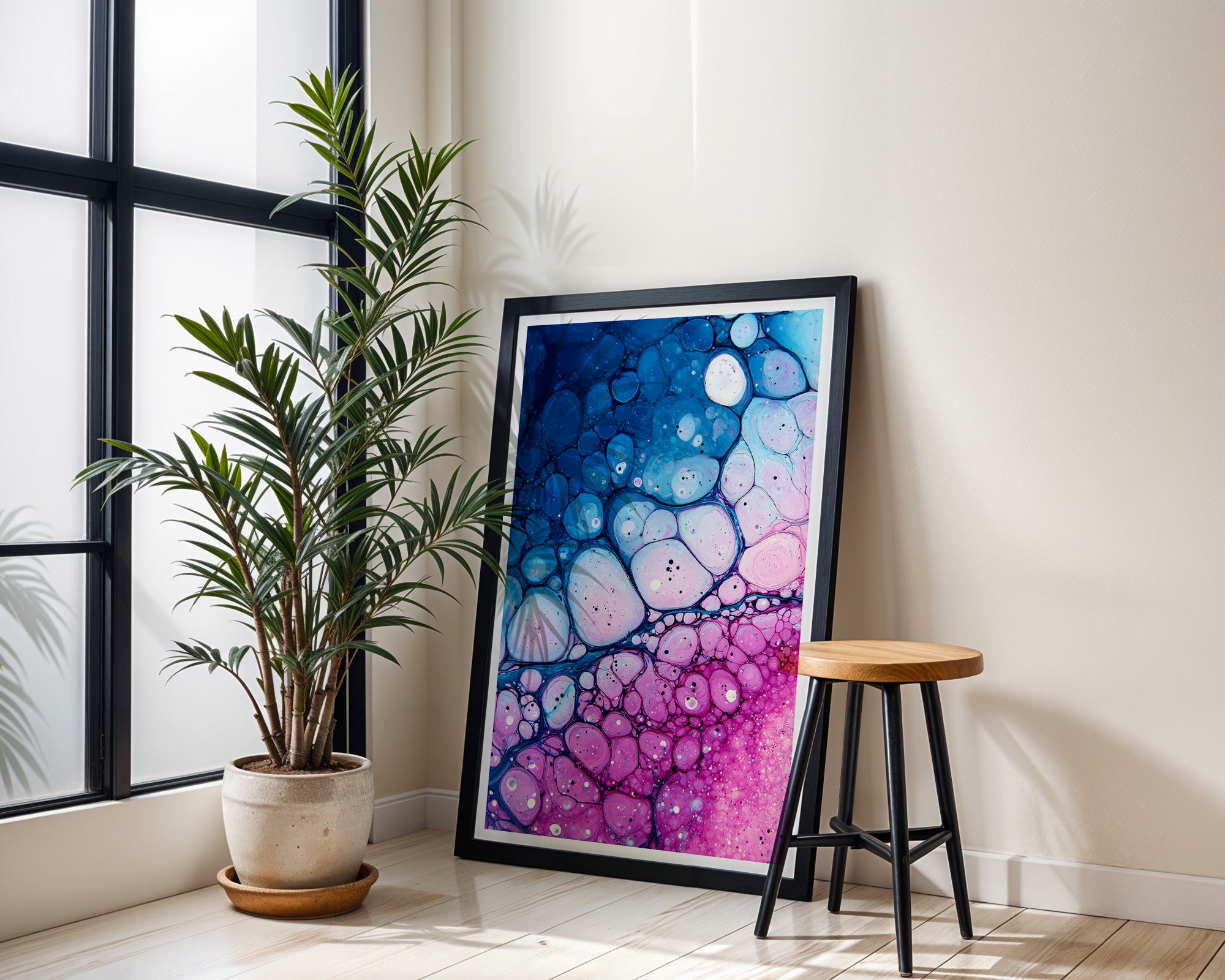 Dream Cells Poster | Abstract Fluid Art Print