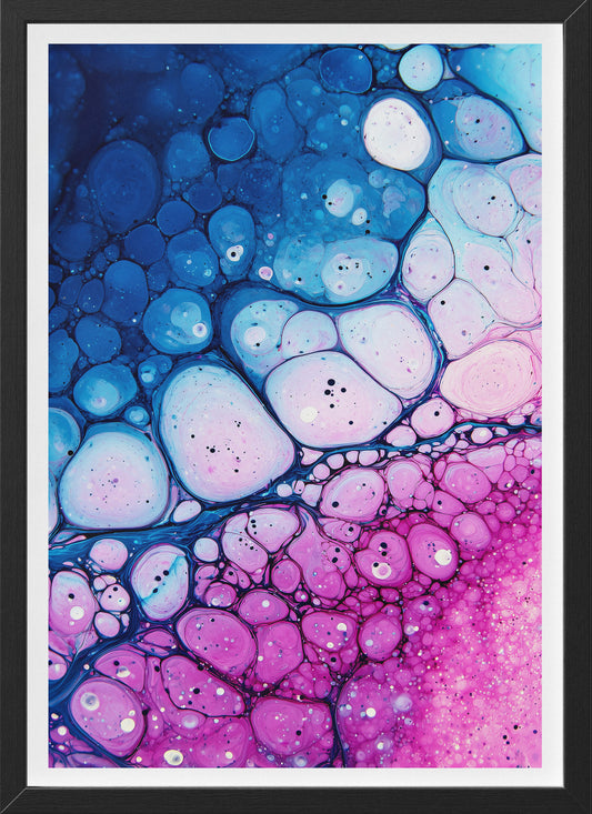 Dream Cells Poster | Abstract Fluid Art Print
