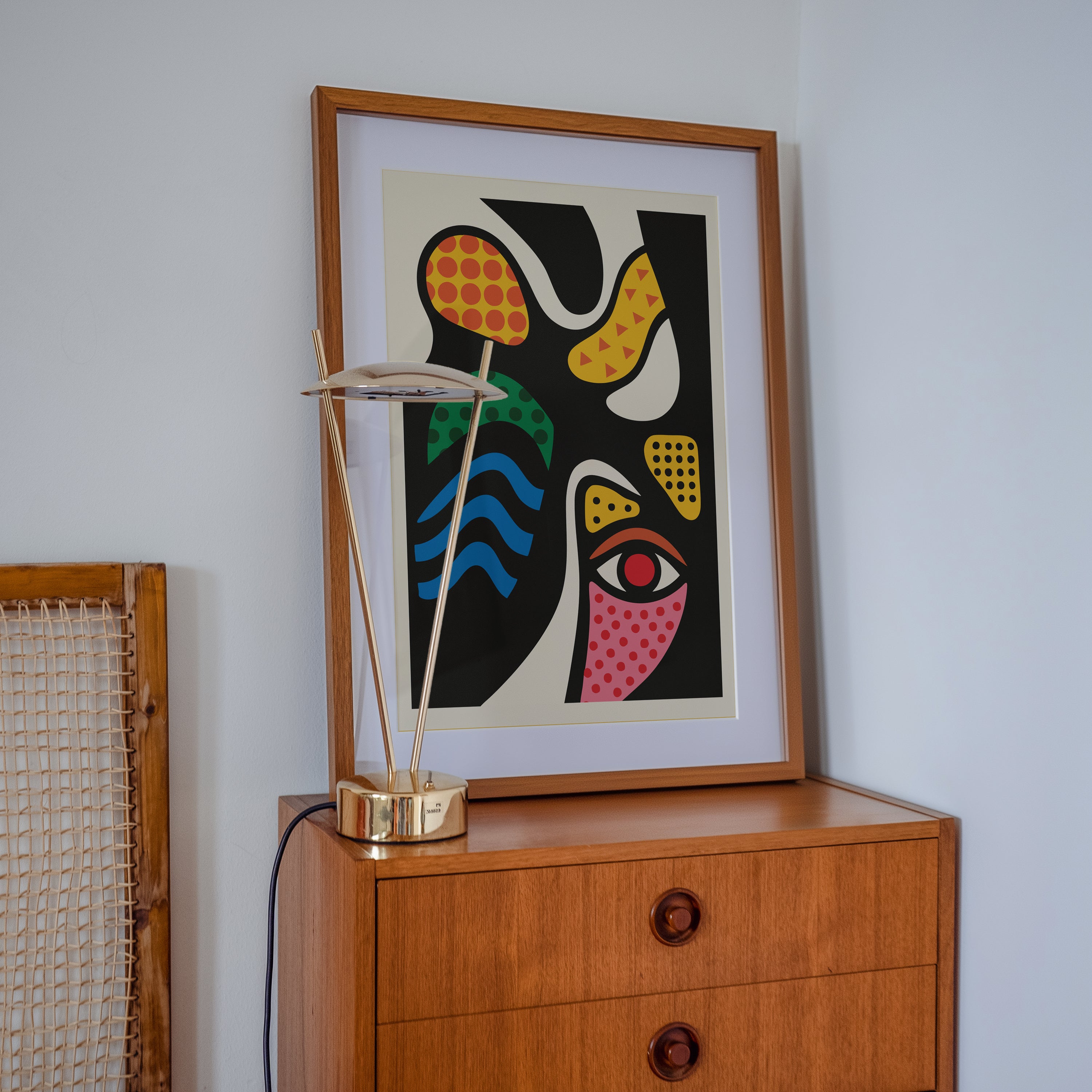 Pop Eye Poster | Modern Abstract Pop Art