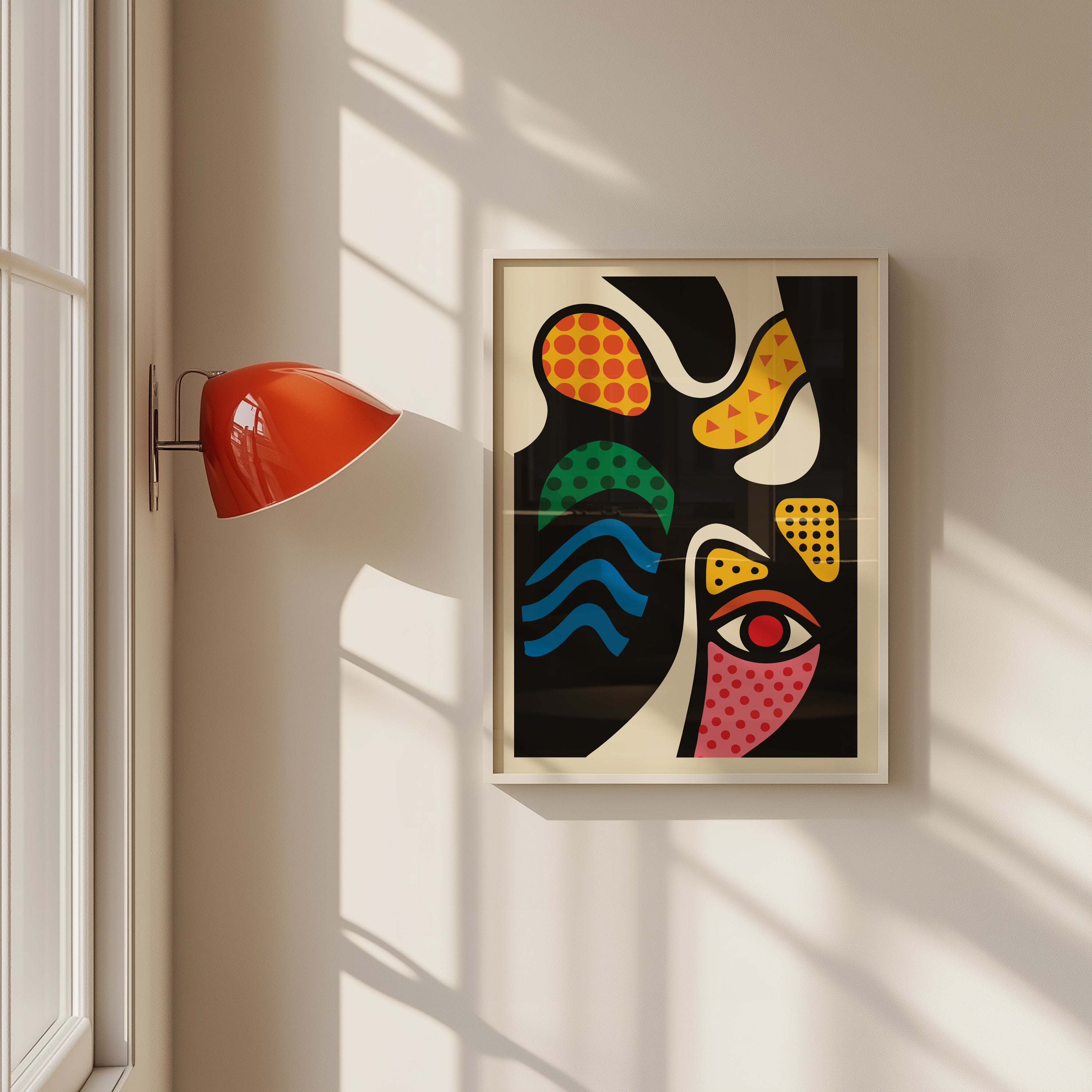 Pop Eye Poster | Modern Abstract Pop Art