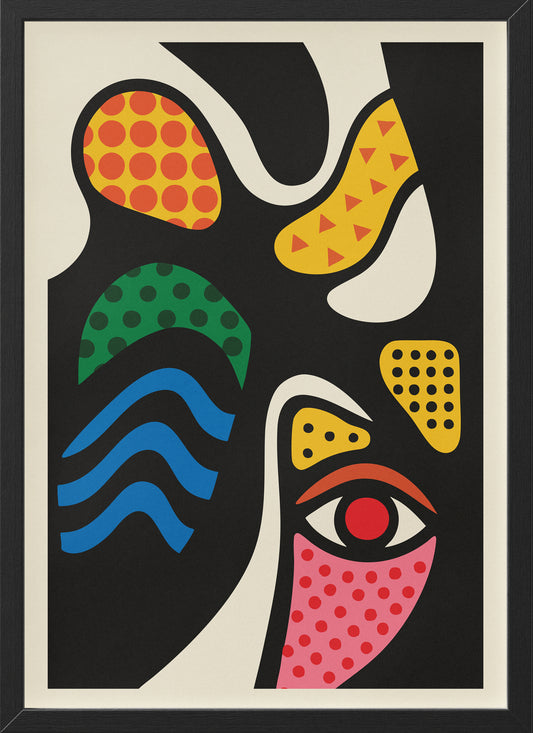 Pop Eye Poster | Modern Abstract Pop Art