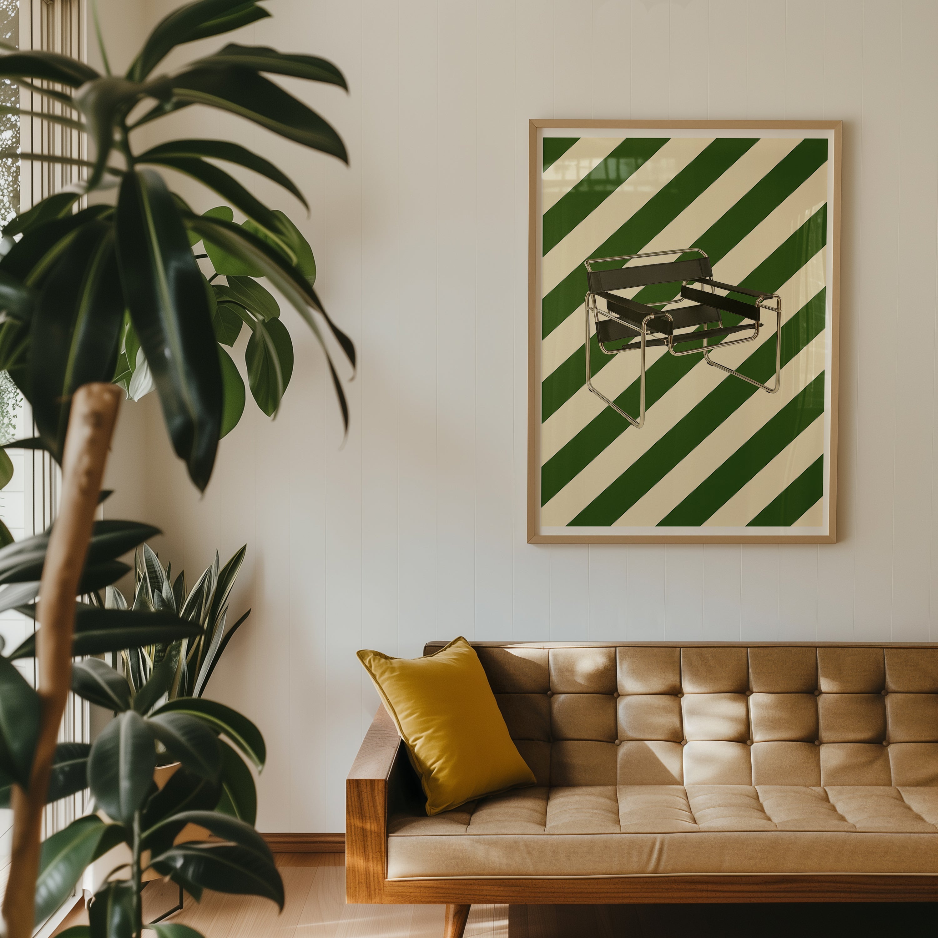 Modern Chair Poster | Bauhaus Inspired Design Print