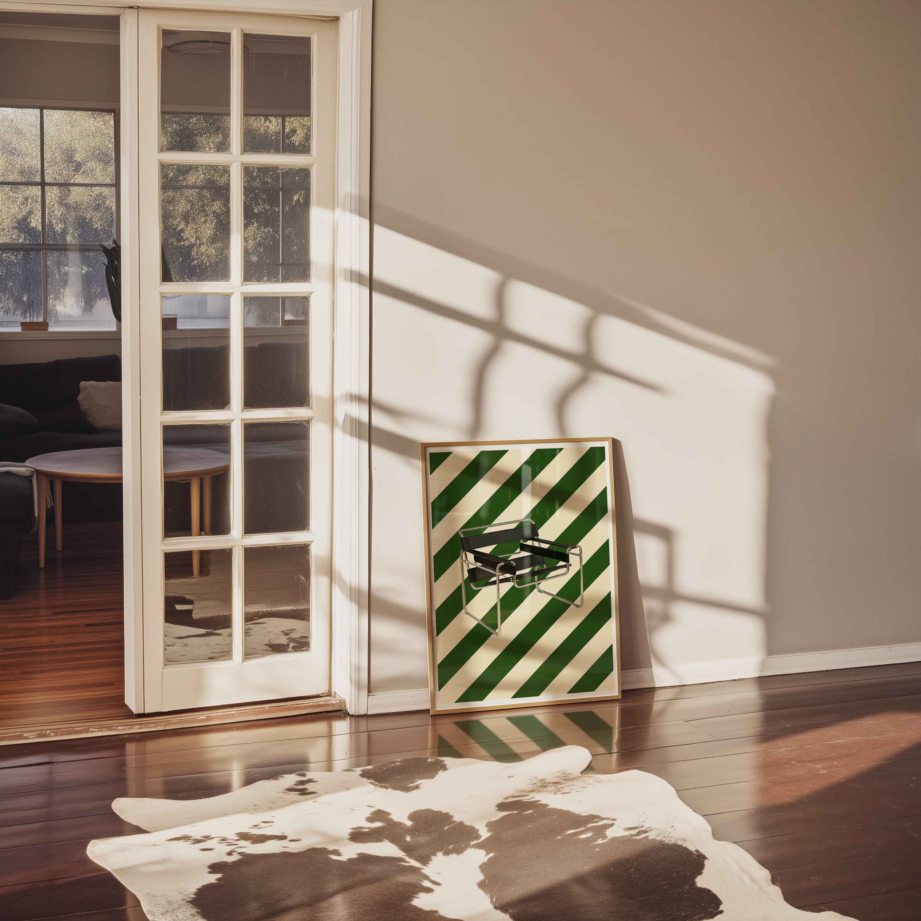 Modern Chair Poster | Bauhaus Inspired Design Print