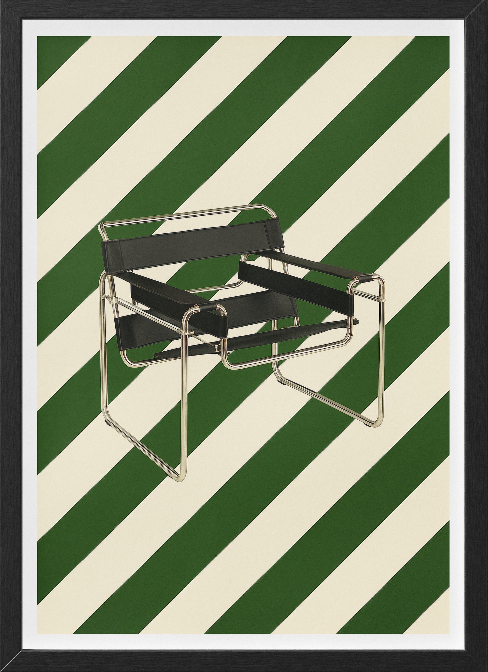 Modern Chair Poster | Bauhaus Inspired Design Print