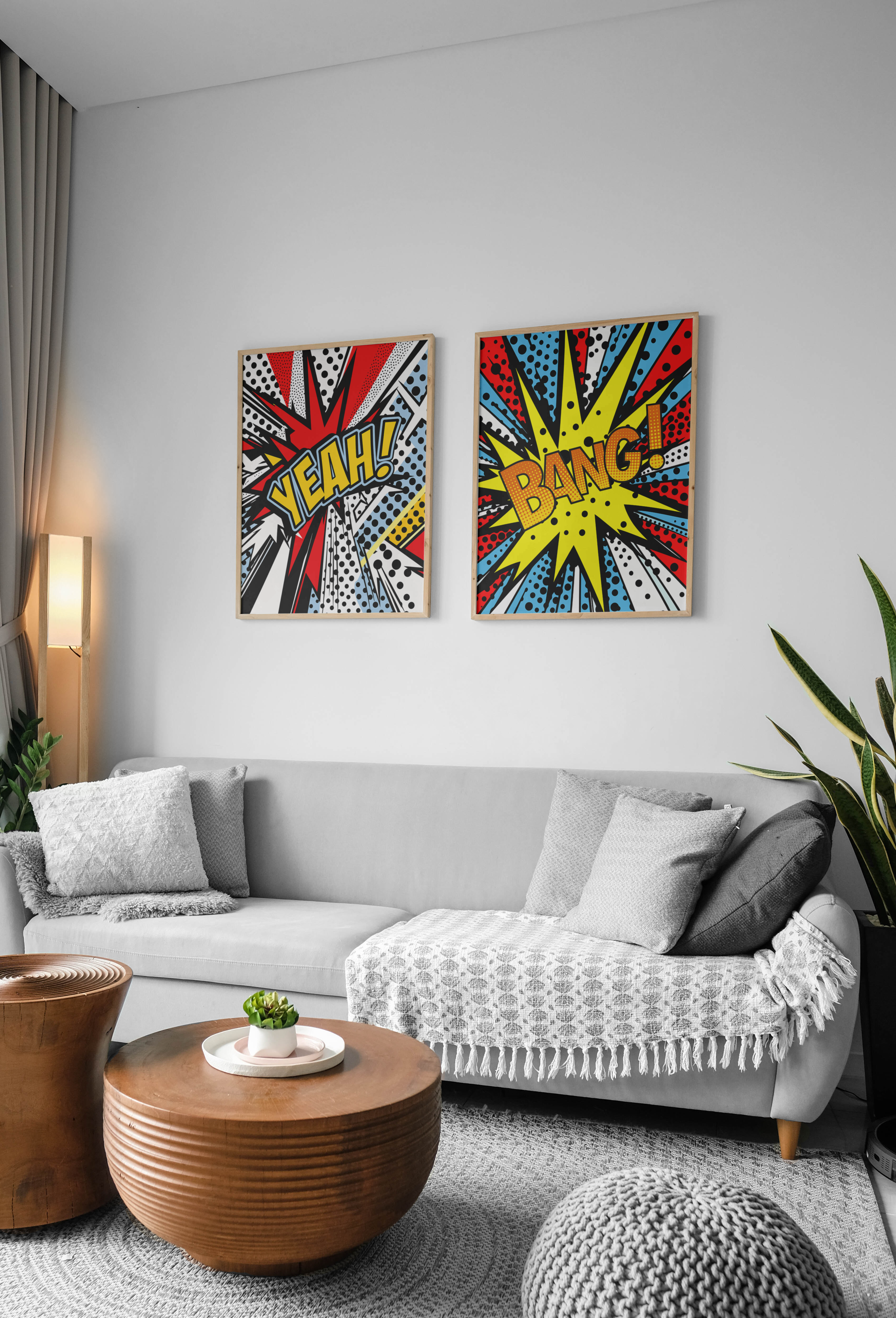 Bang! Pop Art Style Poster