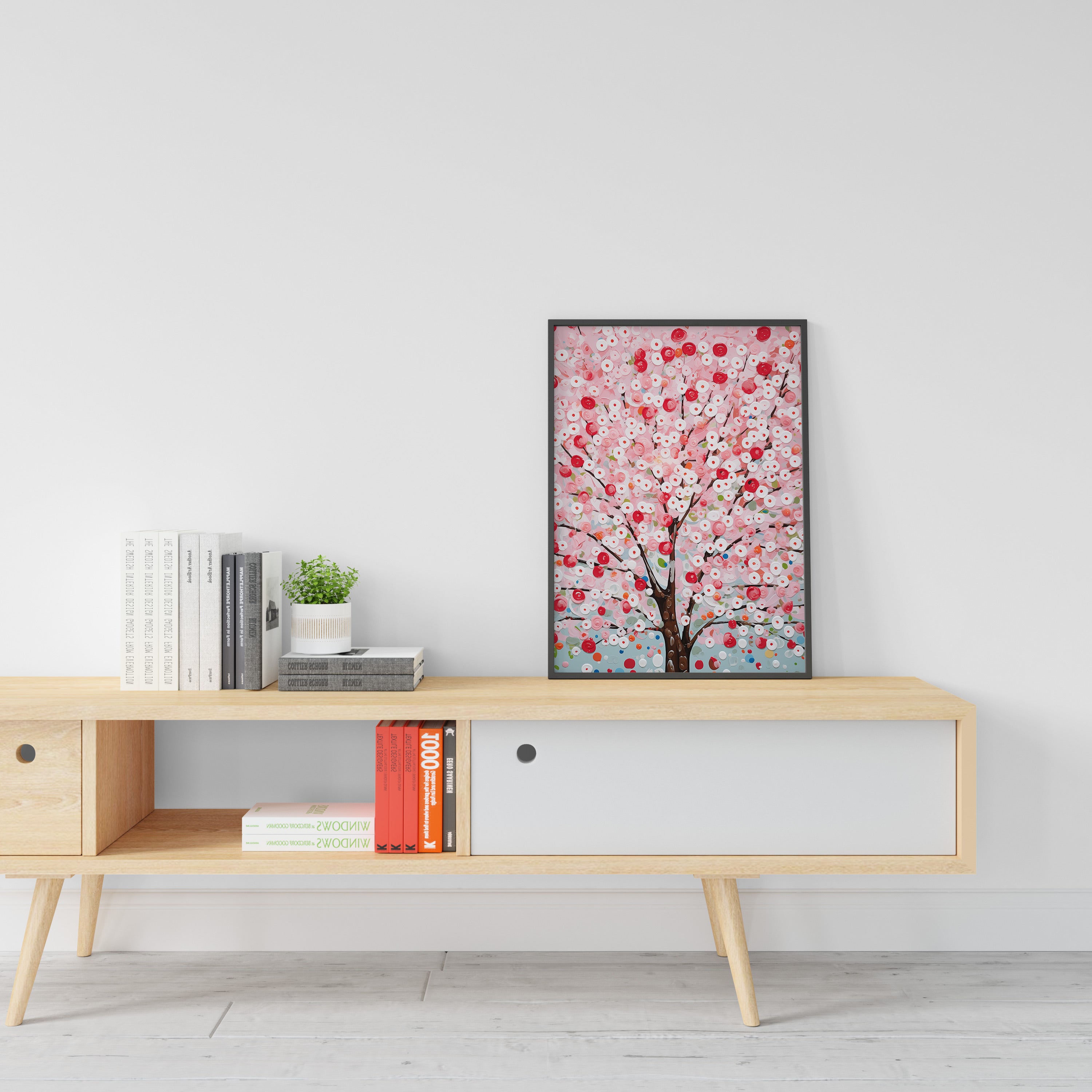 Cherry Blossom Botanical Print